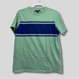 Tommy Hilfiger Color Block Men's Short Sleeve T-Shirt Size Medium